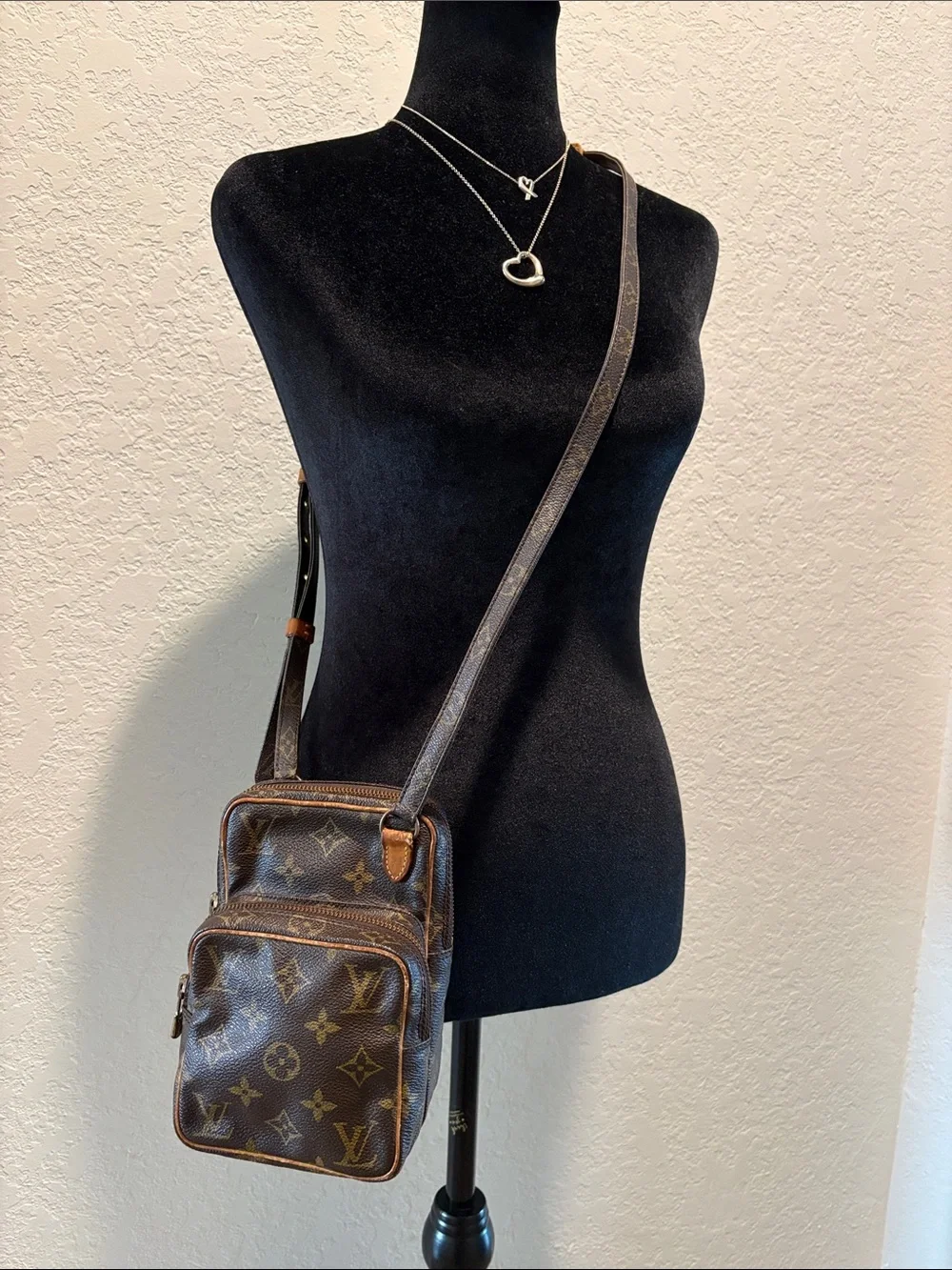 Louis Vuitton 1986 Mini Amazon Monogram Shoulder Bag - Brown